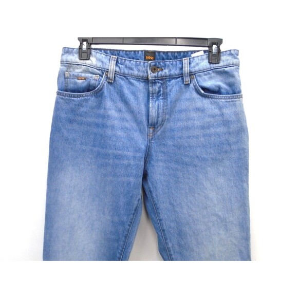 Hugo Boss R.E Maine Jeans Mens Size 34x32 Regular Fit Stretch Denim Blue - Picture 2 of 13